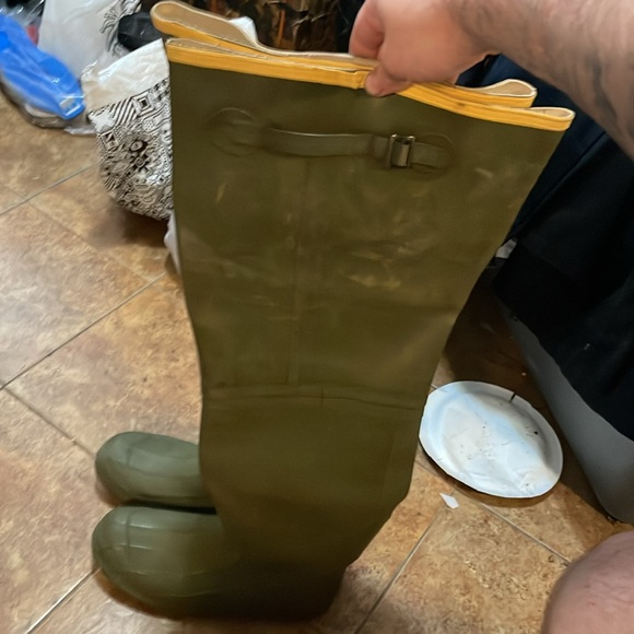 Lacrosse ZXT irrigation hip 26” OD green size us 12, rubber wader boots - Picture 15 of 16